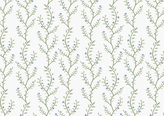 Boughton Faux Silk, Blue - Motorised Roman Blind - Image 7